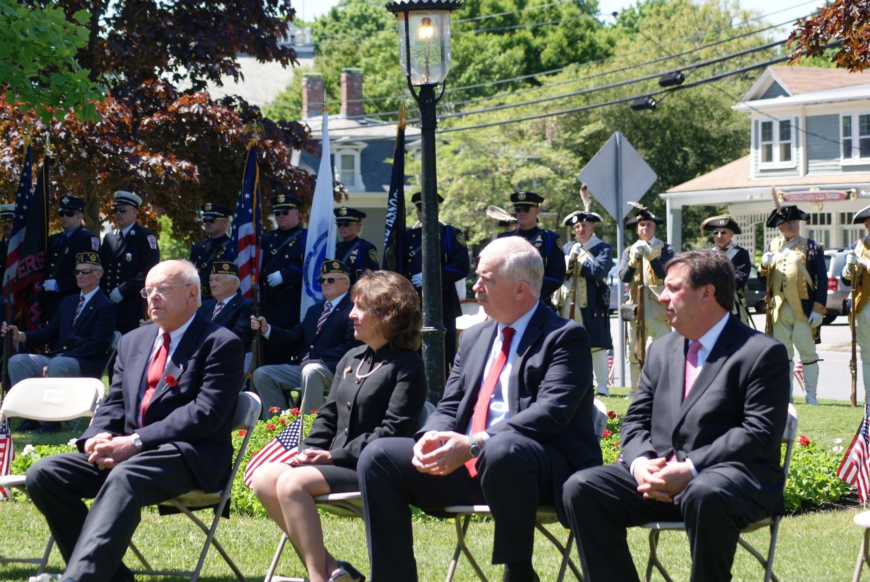 Town Officials, Militia, and Honor Guard